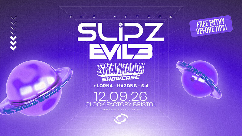 Slipz & Evil B at Clock Factory