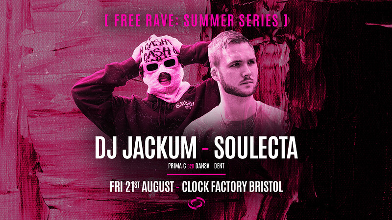 Summer Series • DJ Jackum & Soulecta at Clock Factory
