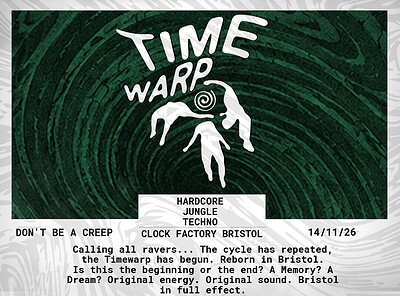 TimeWarp at Clock Factory