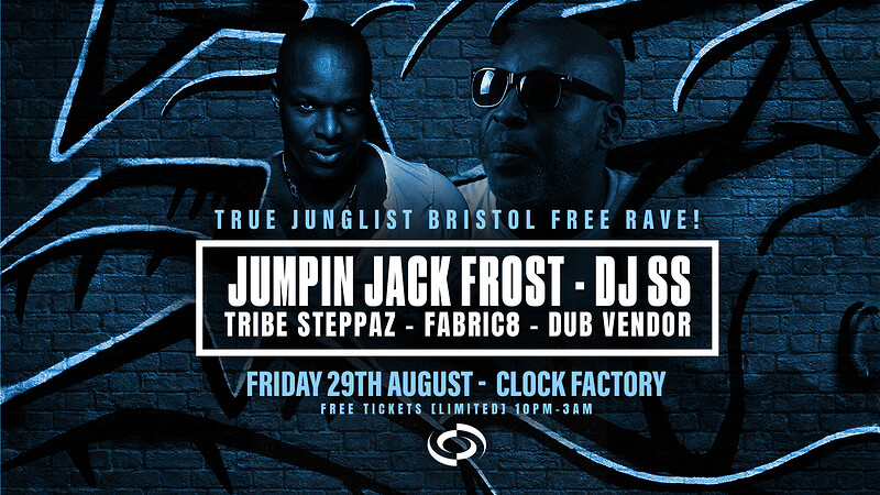 True Junglist RAVE Jumpin Jack Frost, DJ SS + More at Clock Factory
