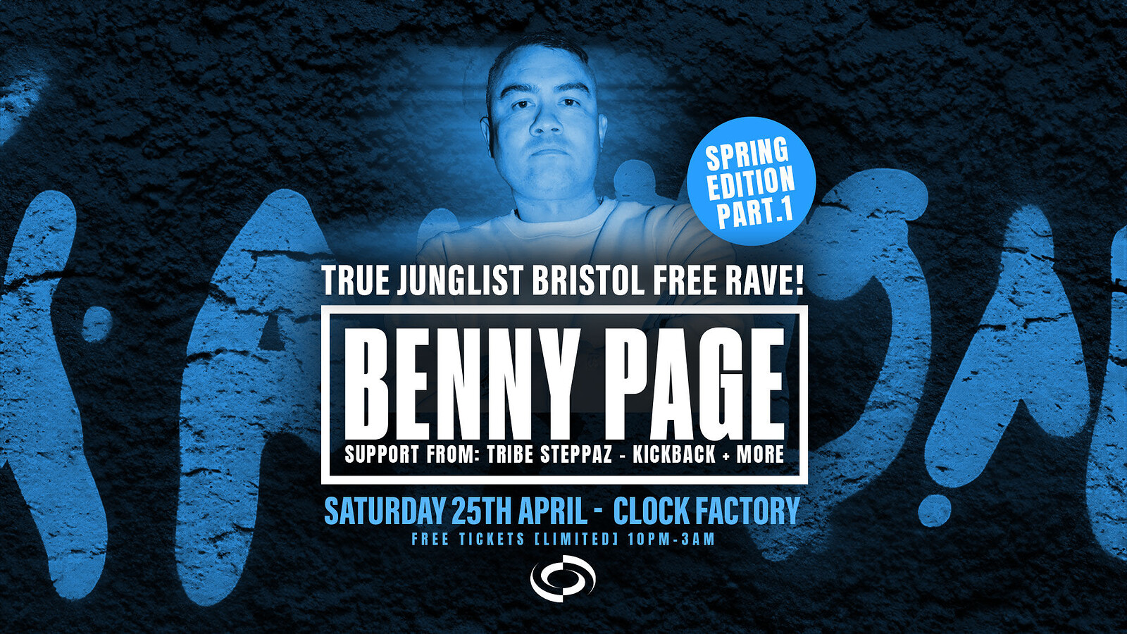 True Junglist RAVE  - Benny Page at Clock Factory