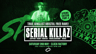True Junglist RAVE  - Serial Killaz at Clock Factory