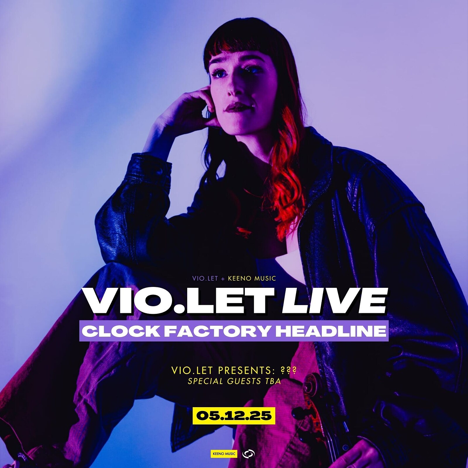 Vio.let x Keeno Music presents: ??? | Clock Factory at Clock Factory