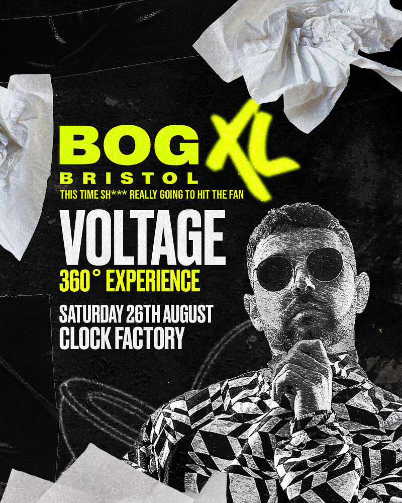 Voltage x BOG XL at Clock Factory