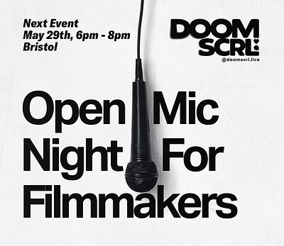 DoomSCRL 004 at Clockwise Film, Unit F, Baptist Mills Court, BS50FJ