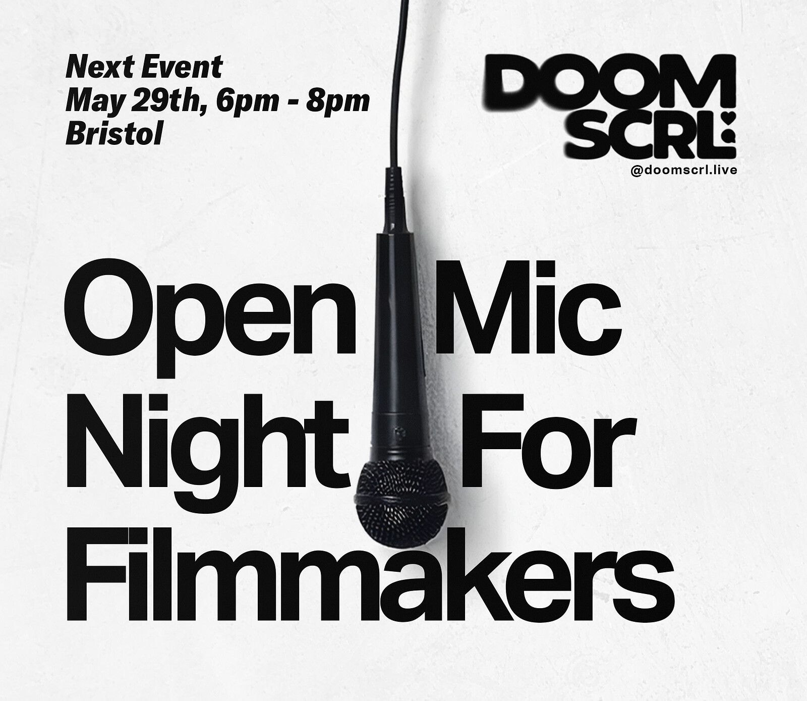 DoomSCRL 004 at Clockwise Film, Unit F, Baptist Mills Court, BS50FJ