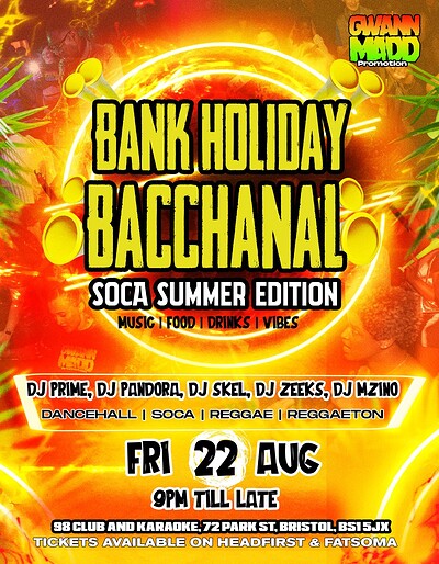 Gwan madd promotions at Club 98