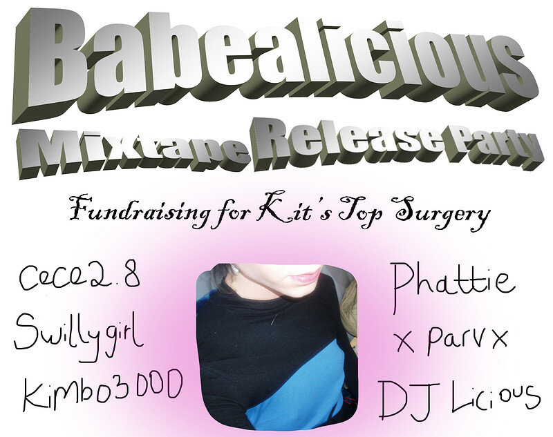 Babealicious Mixtape Release Party & Fundraiser at Club395
