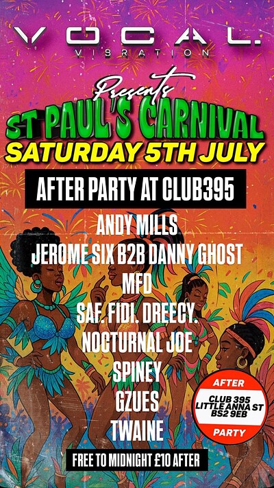 CULTURED - House Party by St.Paul’s Carnival at 395