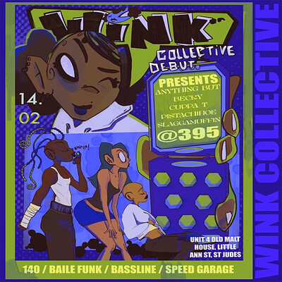 Wink Collective's Debut Party at 395