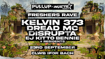 Kelvin 373 w/ Dread MC, Disrupta, EJ Kitto + More at Clwb Ifor Bach