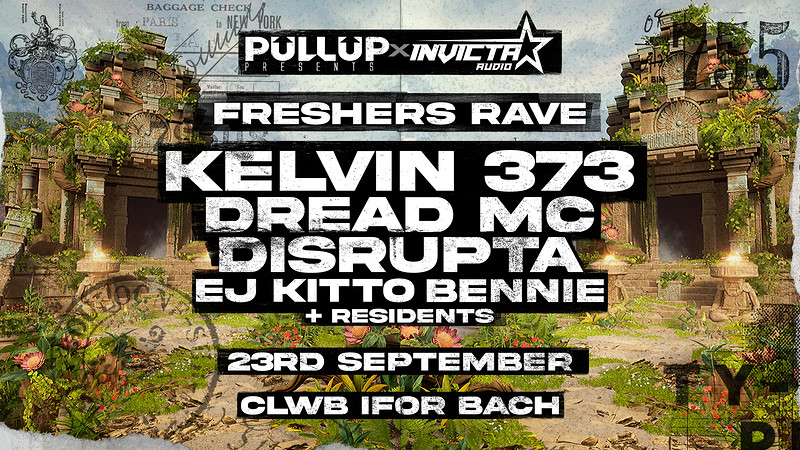 Kelvin 373 w/ Dread MC, Disrupta, EJ Kitto + More at Clwb Ifor Bach