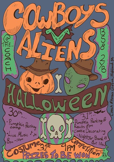 HALLOWEEN AT THE COACH & HORSES, CLIFTON at Coach and horses Clifton