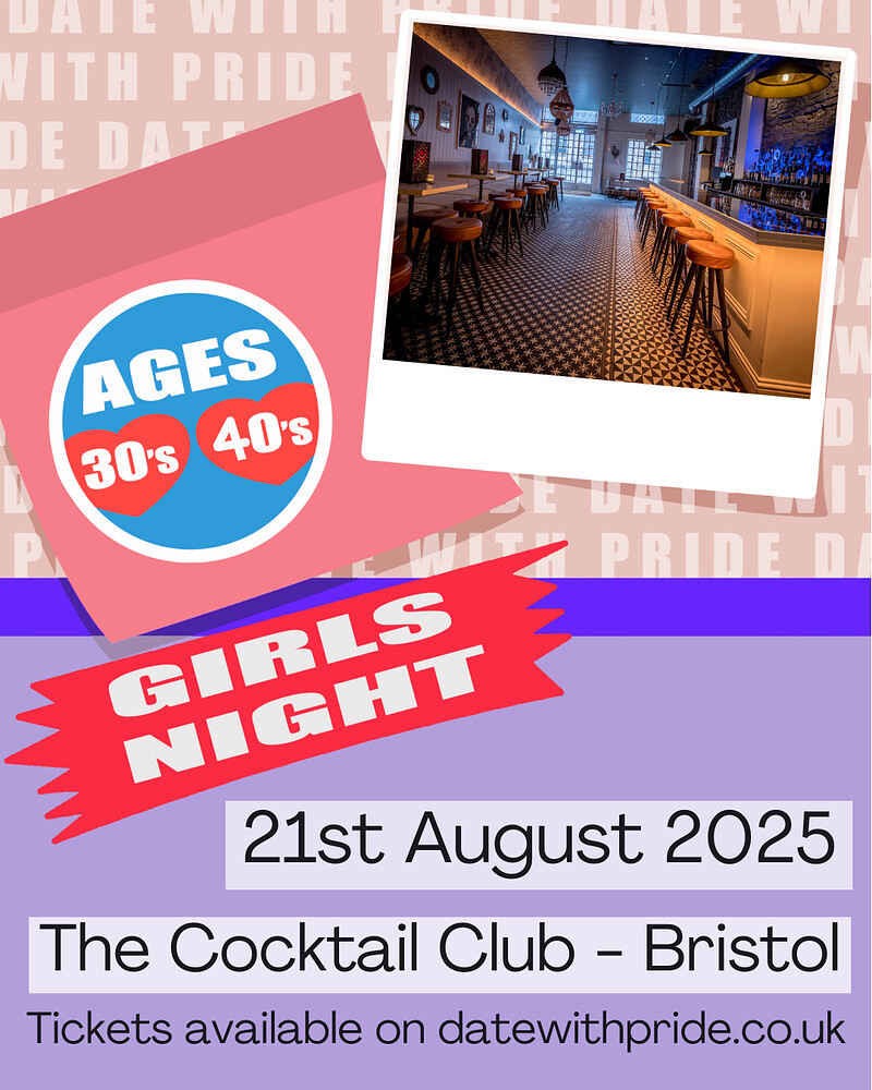 Girls Night - LGBTQ+ Speed Dating Bristol at Cocktail Club Corn Street Bristol