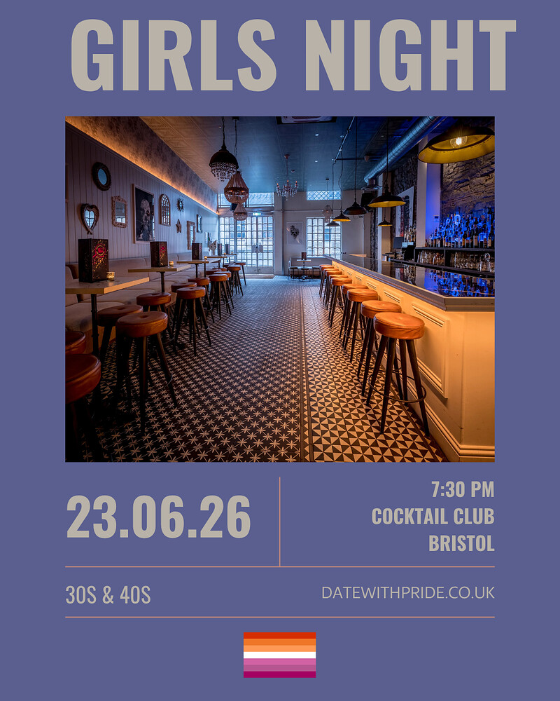 Girls Night - LGBTQ+ Speed Dating Bristol at Cocktail Club Corn Street