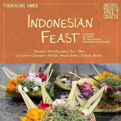 Indonesian Feast at Coexist community kitchen