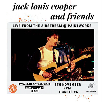 JLC & Friends at Coffee Club @ Paintworks