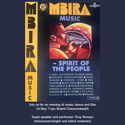 Mbira Music Spirit of the People at Commonwealth Society