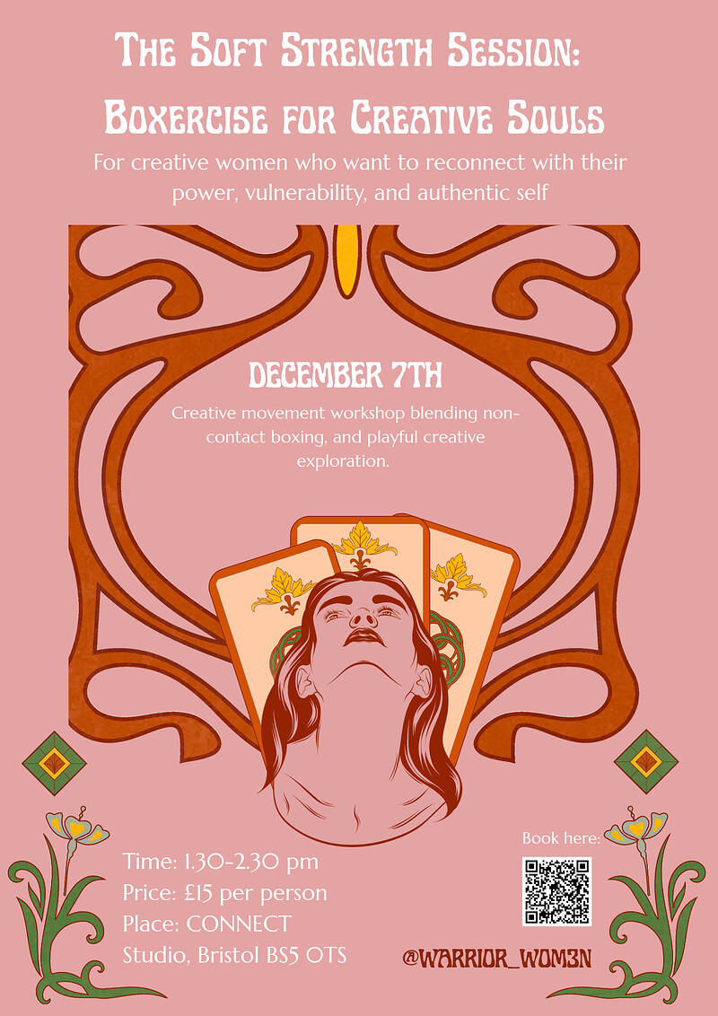 The soft strength session: Boxercise for creative souls at CONNECT Bristol XSUK