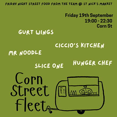 Corn Street Fleet: Friday night street food market at Corn Street