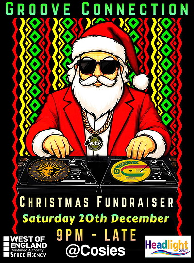 'Groove Connection' - Christmas Fundraiser at Cosies