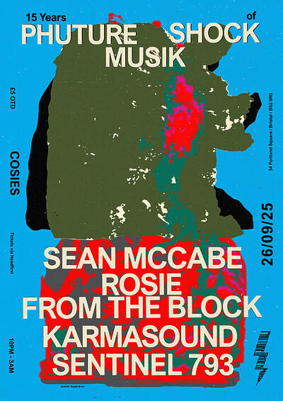 15 Years of Phuture Shock Musik at Cosies