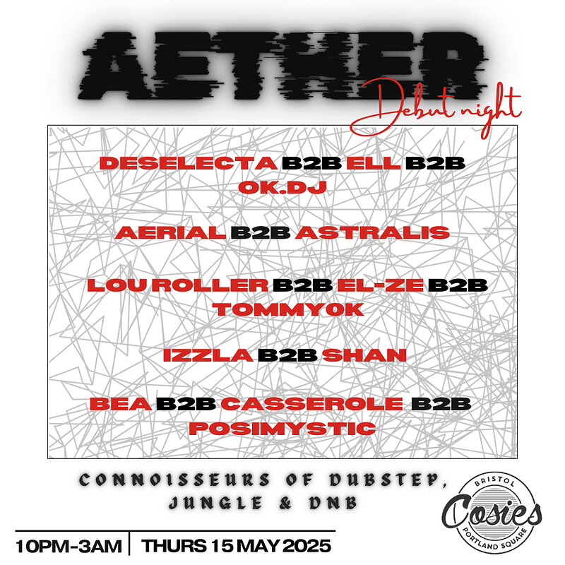AETHER: Debut Night at Cosies
