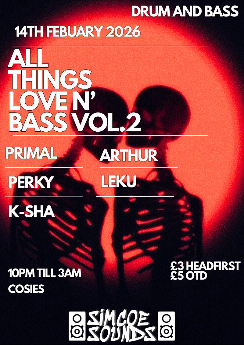 All things love n Bass vol.2 at Cosies