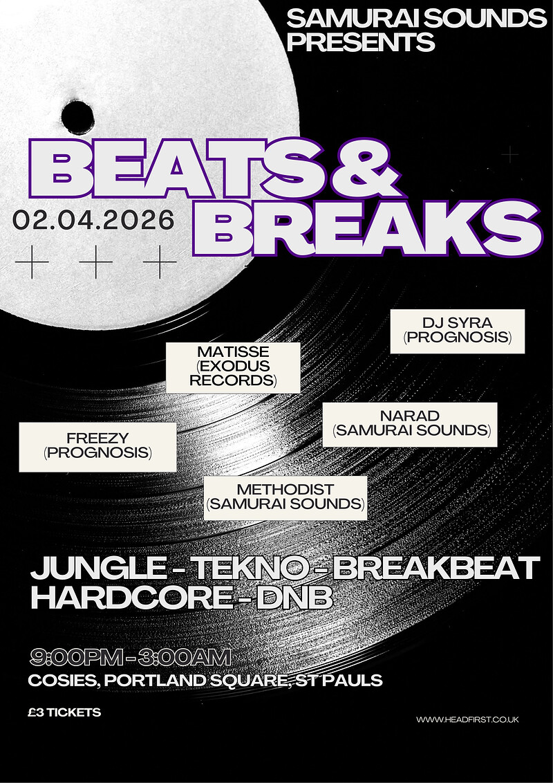 Beats & Breaks at Cosies