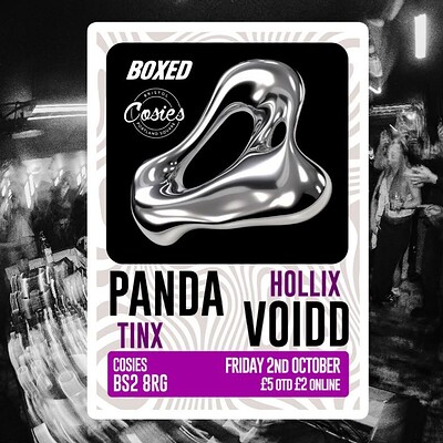BOXED - UKG - 140 - DNB at Cosies