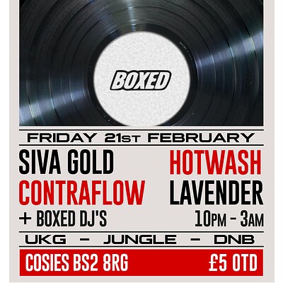Boxed: UKG - JUNGLE - DNB - £5 at Cosies