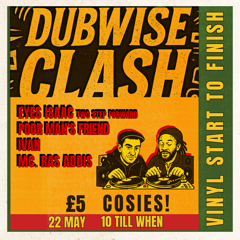 Bristol Reggae Clash – Round Two at Cosies