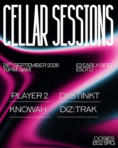 CELLAR SESSIONS at Cosies