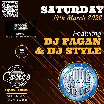 Code The Streets - 2026 at Cosies