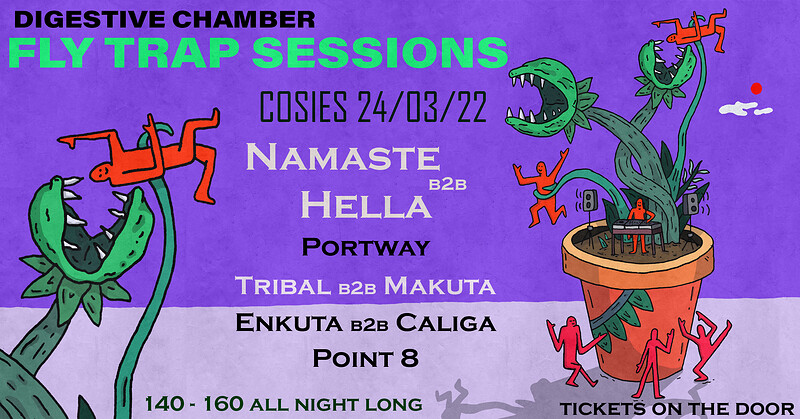 DIGESTIVE CHAMBER // FLY TRAP SESSIONS at Cosies