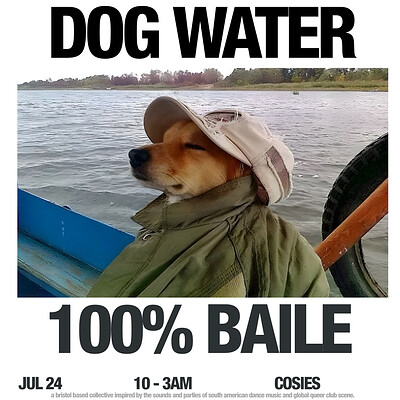 Dog water at Cosies