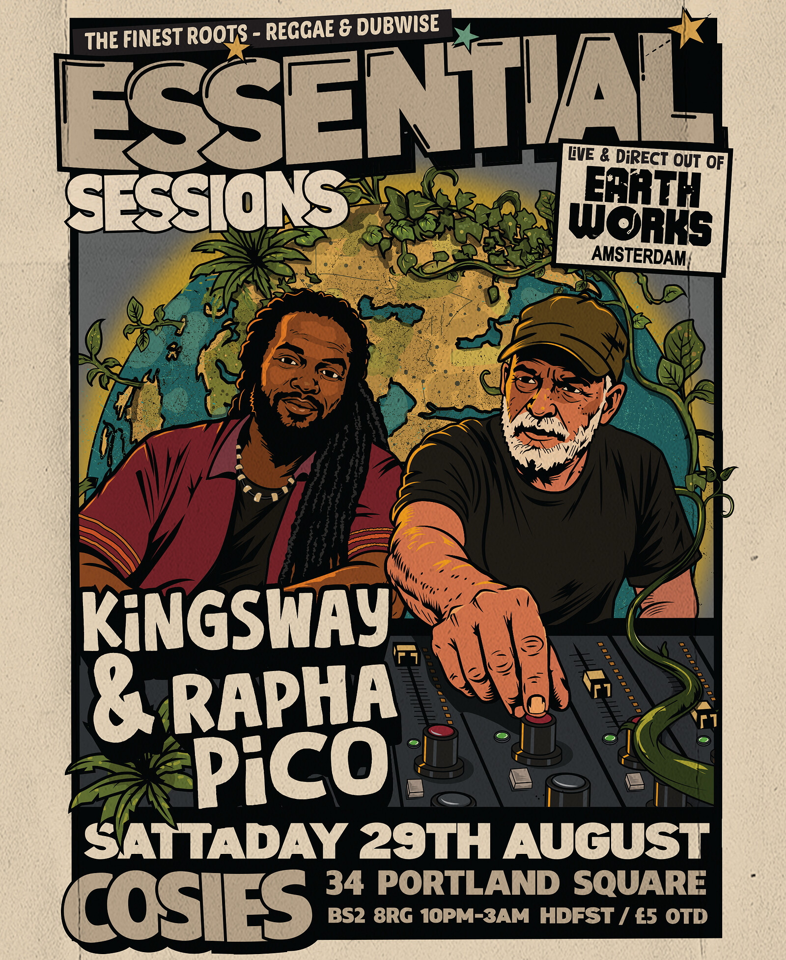 Essential Sessions - Earthworks + Rapha Pico at Cosies