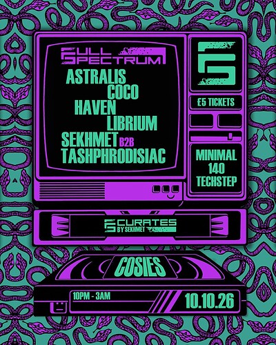 FULL SPECTRUM CURATED by Sekhmet at Cosies