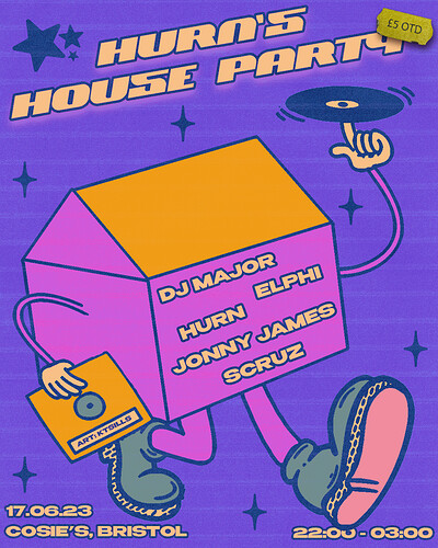 HURN's House Party at Cosies