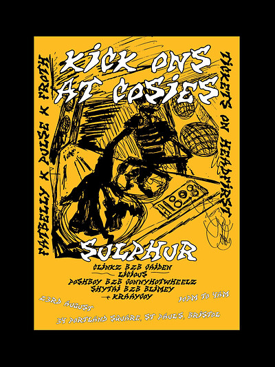 Kick Ons at Cosies