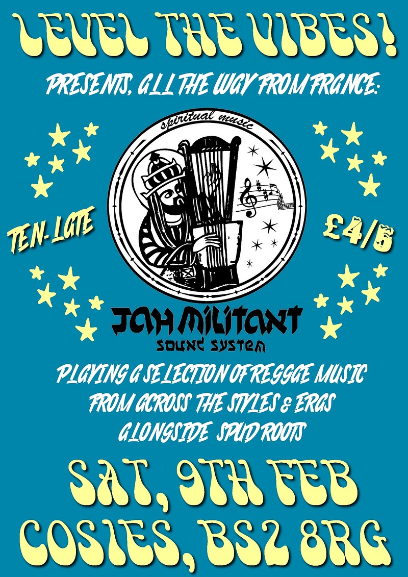Level the Vibes Pres. Jah Militant at Cosies