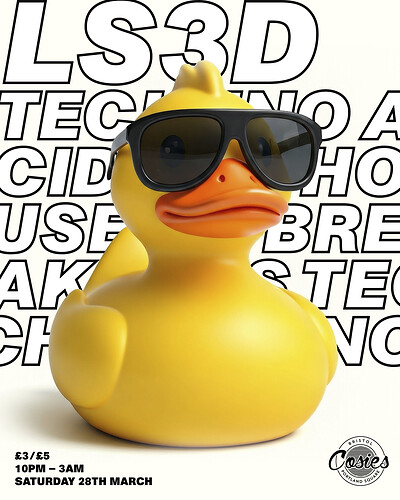 LS3D LAUNCH PARTY at Cosies