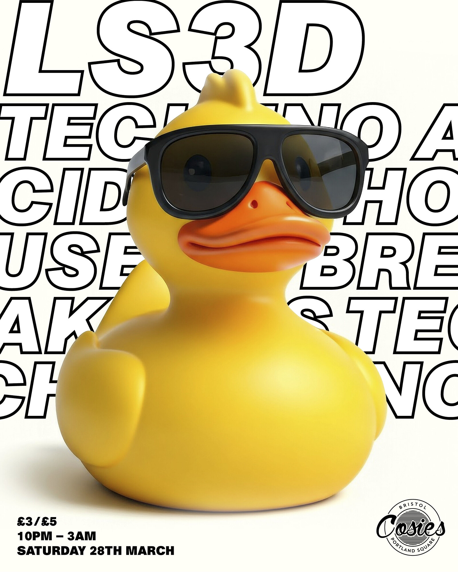 LS3D LAUNCH PARTY at Cosies