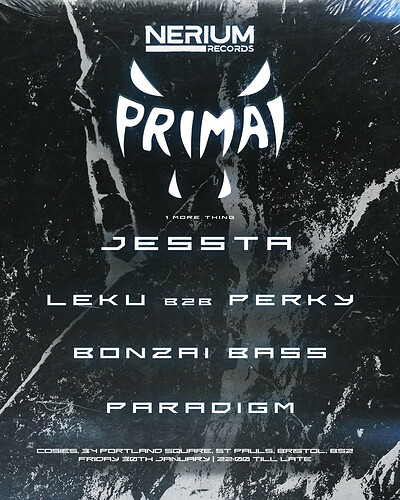 Nerium Presents: PRIMAL EP Launch Party and Birthday Bash at Cosies