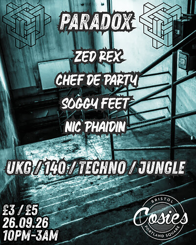 PARADOX at Cosies