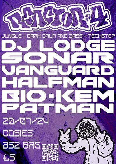 Reactor 4 - Techstep, Dark Drum & Bass, Jungle at Cosies