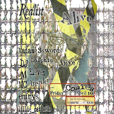 Realist A: madame3swords, DJ Dolphin Dive, M Eleven & more at Cosies