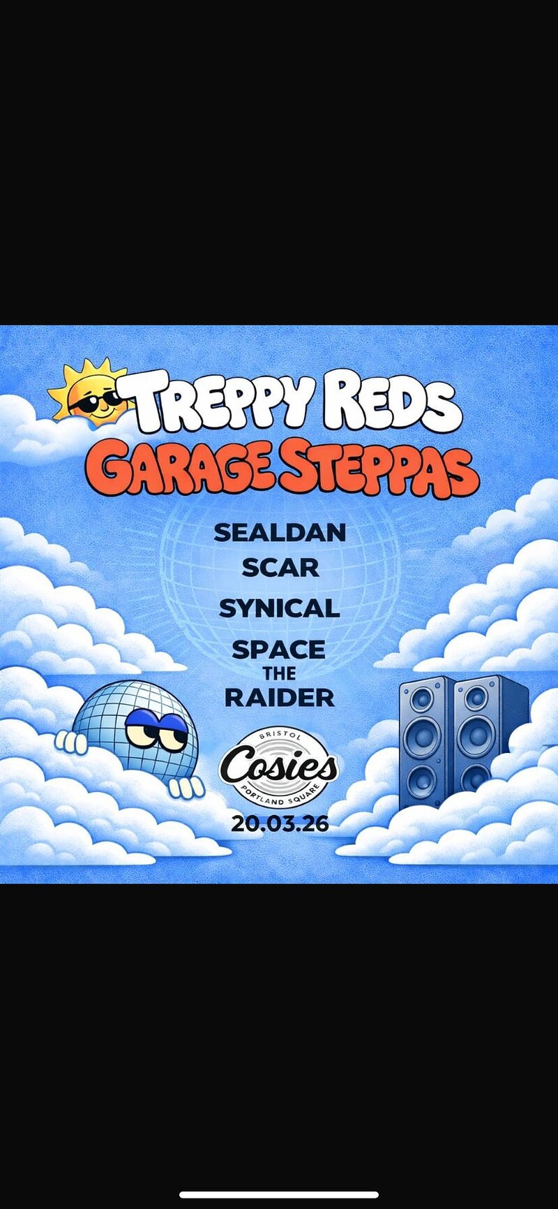 REZONATE GARAGE STEPPAS : TREPPY REDS at Cosies