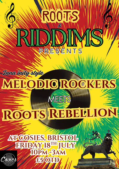 Roots and Riddims at Cosies