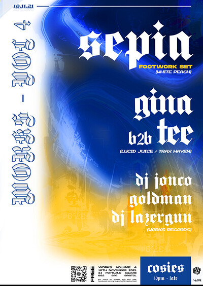 Sepia, Gina b2b Tee, Goldman, DJ Jonco, DJ Lazegun at Cosies